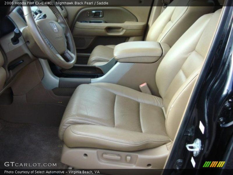 Nighthawk Black Pearl / Saddle 2006 Honda Pilot EX-L 4WD
