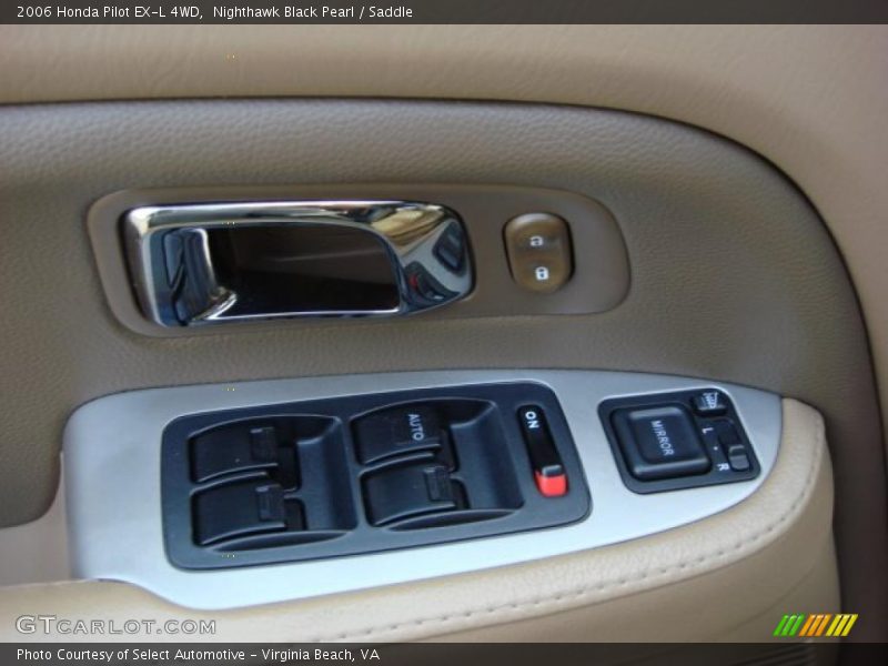 Nighthawk Black Pearl / Saddle 2006 Honda Pilot EX-L 4WD