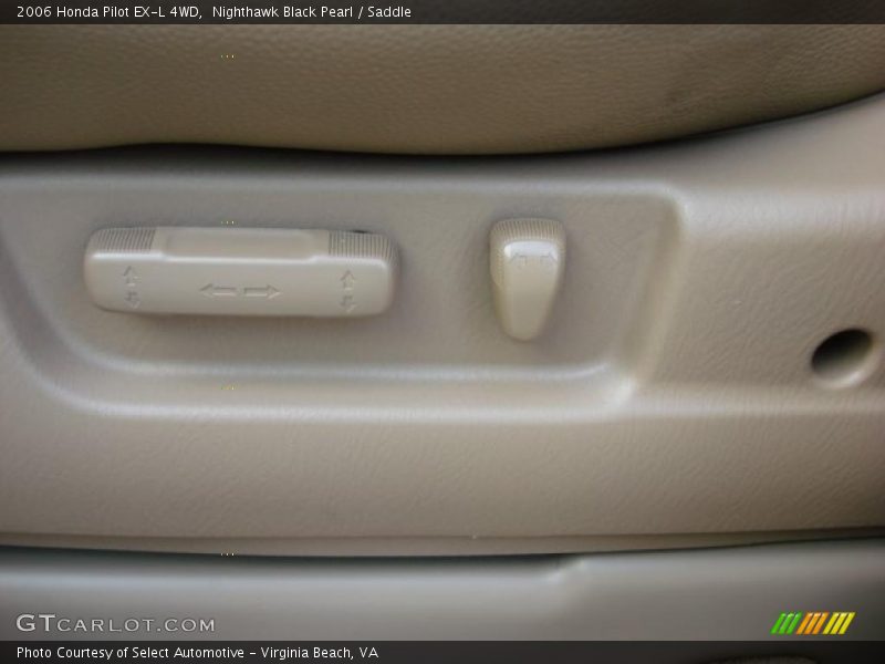 Nighthawk Black Pearl / Saddle 2006 Honda Pilot EX-L 4WD