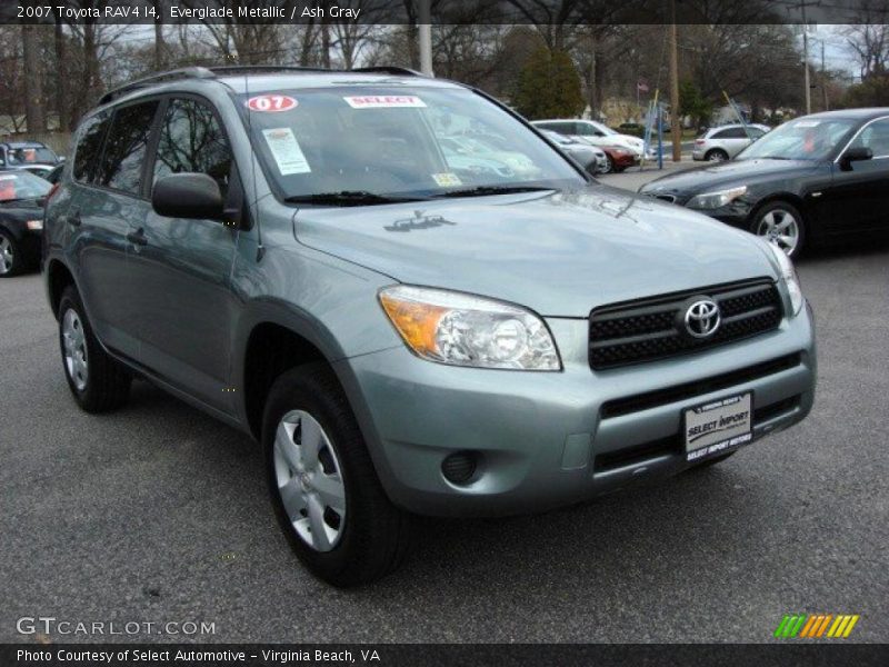 Everglade Metallic / Ash Gray 2007 Toyota RAV4 I4