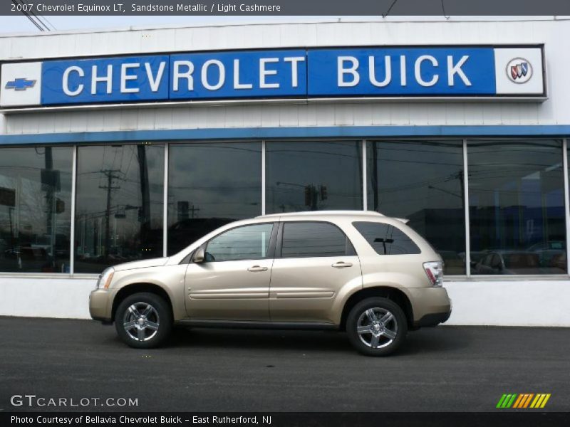 Sandstone Metallic / Light Cashmere 2007 Chevrolet Equinox LT