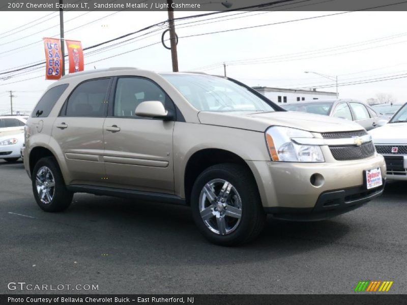 Sandstone Metallic / Light Cashmere 2007 Chevrolet Equinox LT