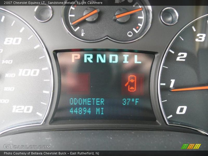 Sandstone Metallic / Light Cashmere 2007 Chevrolet Equinox LT