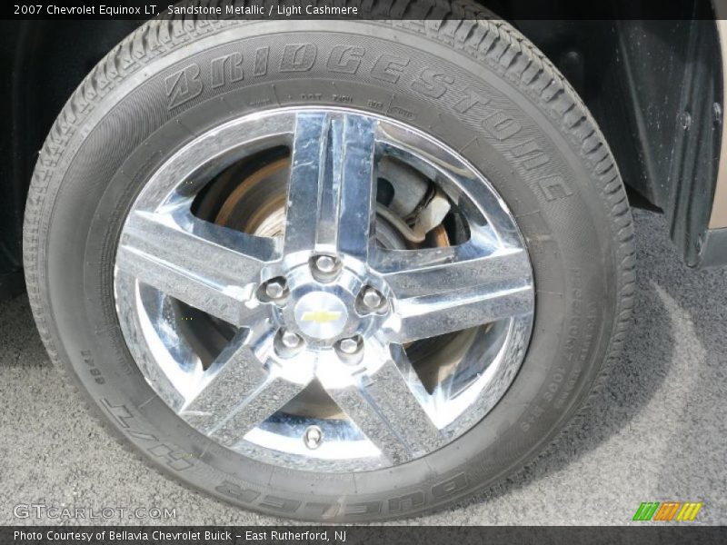 Sandstone Metallic / Light Cashmere 2007 Chevrolet Equinox LT