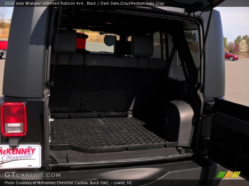 Black / Dark Slate Gray/Medium Slate Gray 2010 Jeep Wrangler Unlimited Rubicon 4x4