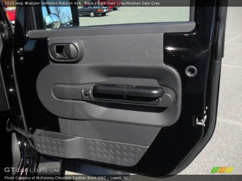 Black / Dark Slate Gray/Medium Slate Gray 2010 Jeep Wrangler Unlimited Rubicon 4x4