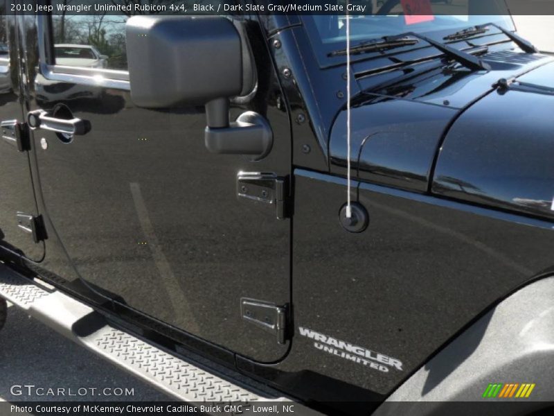 Black / Dark Slate Gray/Medium Slate Gray 2010 Jeep Wrangler Unlimited Rubicon 4x4