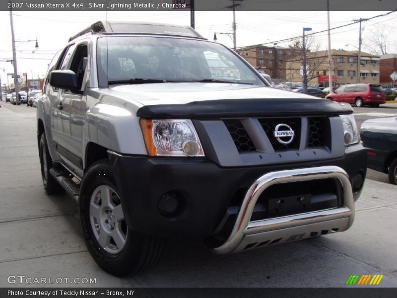 Silver Lightning Metallic / Charcoal 2007 Nissan Xterra X 4x4