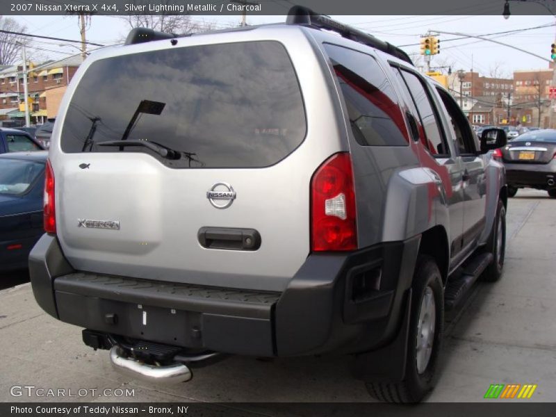Silver Lightning Metallic / Charcoal 2007 Nissan Xterra X 4x4