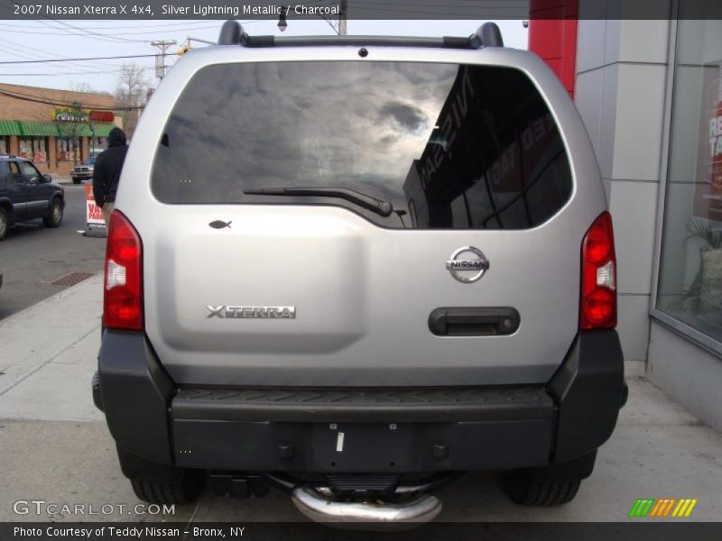 Silver Lightning Metallic / Charcoal 2007 Nissan Xterra X 4x4