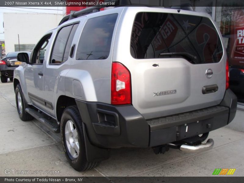 Silver Lightning Metallic / Charcoal 2007 Nissan Xterra X 4x4