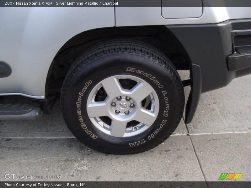 Silver Lightning Metallic / Charcoal 2007 Nissan Xterra X 4x4