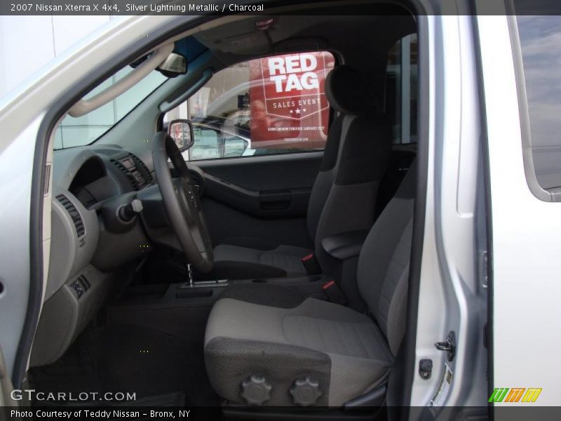 Silver Lightning Metallic / Charcoal 2007 Nissan Xterra X 4x4