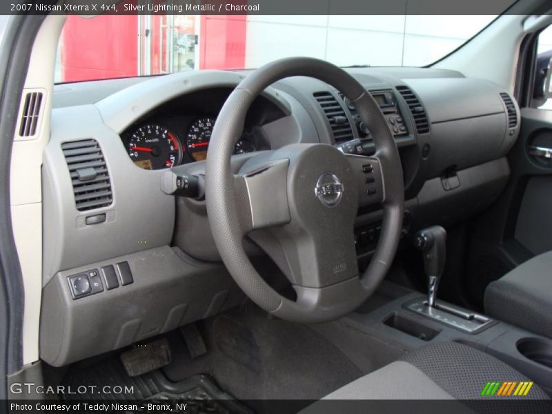 Silver Lightning Metallic / Charcoal 2007 Nissan Xterra X 4x4
