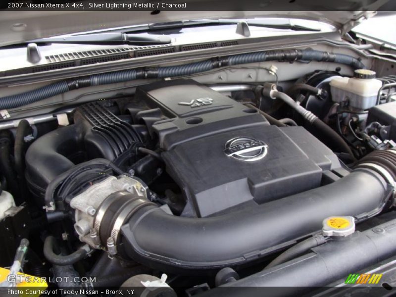 Silver Lightning Metallic / Charcoal 2007 Nissan Xterra X 4x4
