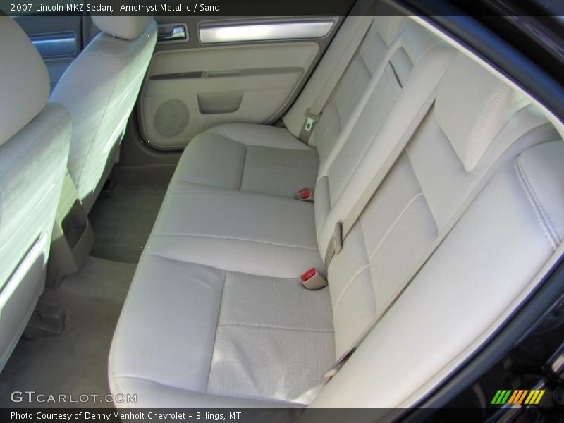  2007 MKZ Sedan Sand Interior