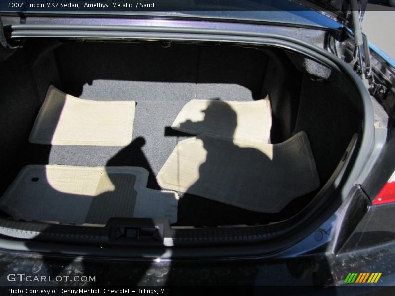 Amethyst Metallic / Sand 2007 Lincoln MKZ Sedan