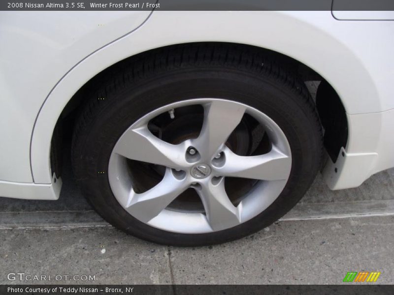 Winter Frost Pearl / Frost 2008 Nissan Altima 3.5 SE
