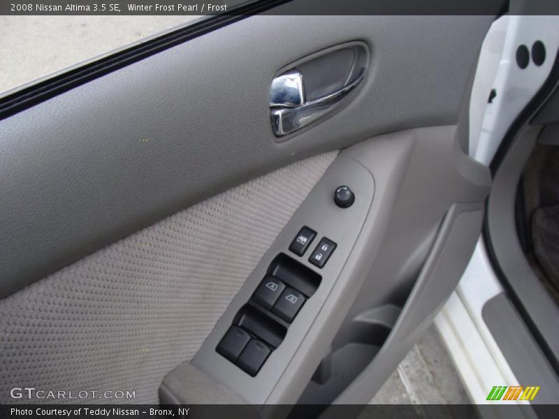 Winter Frost Pearl / Frost 2008 Nissan Altima 3.5 SE
