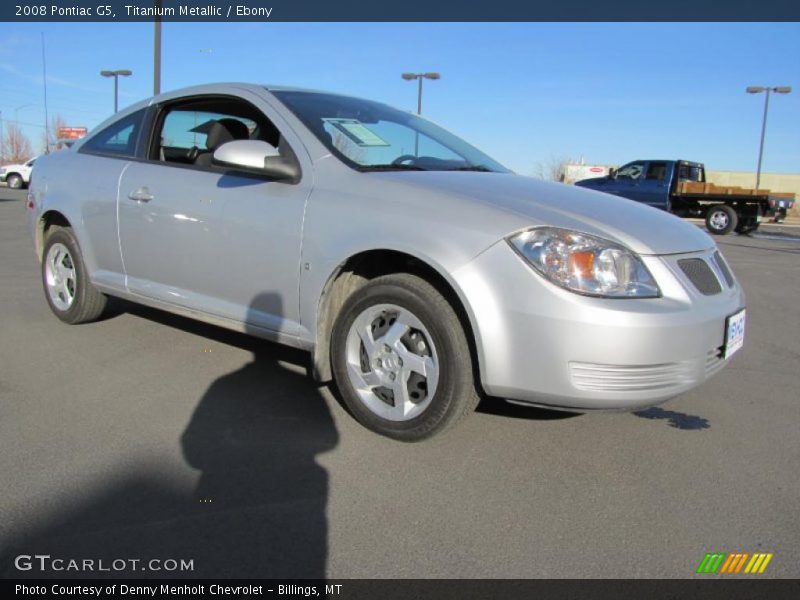 Titanium Metallic / Ebony 2008 Pontiac G5