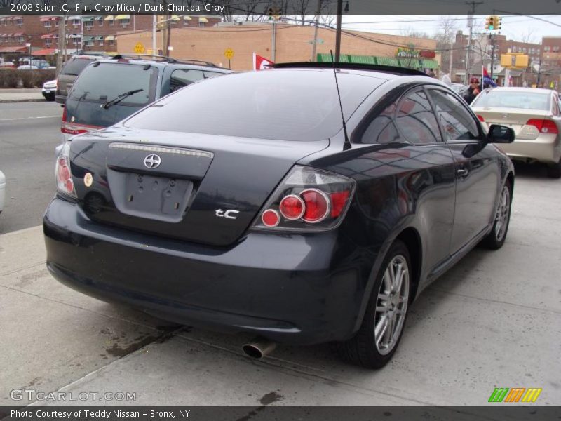 Flint Gray Mica / Dark Charcoal Gray 2008 Scion tC