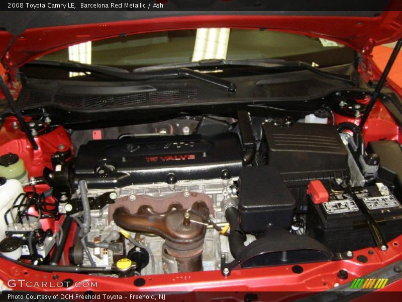 Barcelona Red Metallic / Ash 2008 Toyota Camry LE