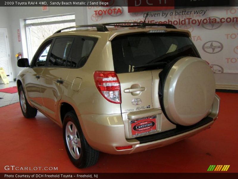 Sandy Beach Metallic / Sand Beige 2009 Toyota RAV4 4WD