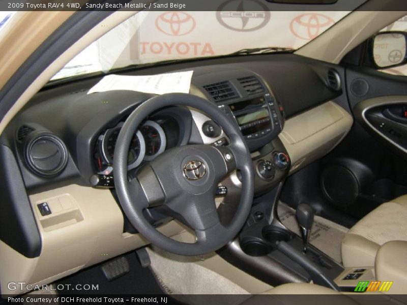 Sandy Beach Metallic / Sand Beige 2009 Toyota RAV4 4WD