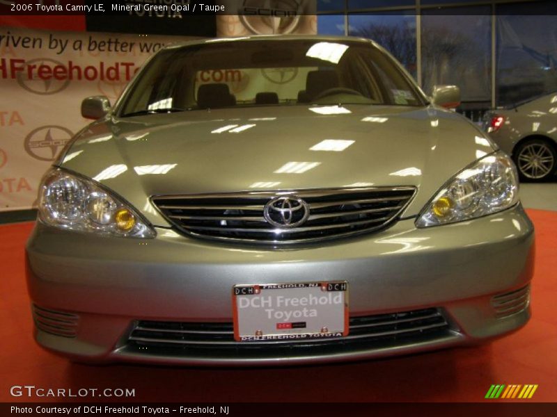 Mineral Green Opal / Taupe 2006 Toyota Camry LE