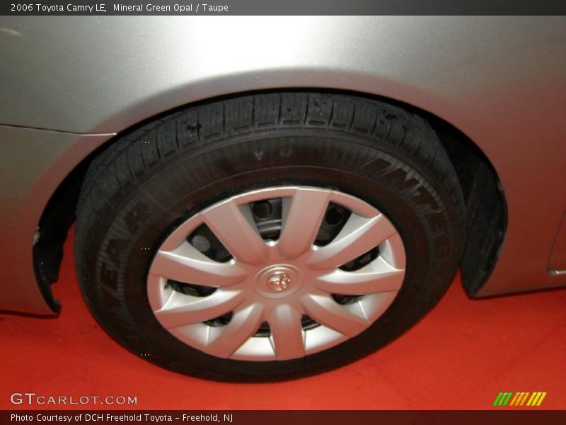 Mineral Green Opal / Taupe 2006 Toyota Camry LE