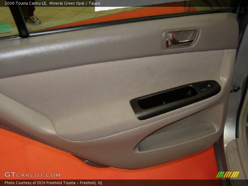 Mineral Green Opal / Taupe 2006 Toyota Camry LE
