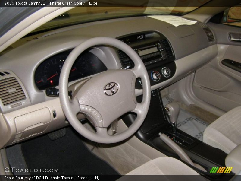 Mineral Green Opal / Taupe 2006 Toyota Camry LE
