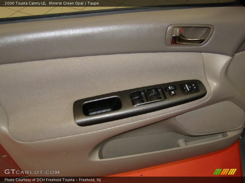 Mineral Green Opal / Taupe 2006 Toyota Camry LE