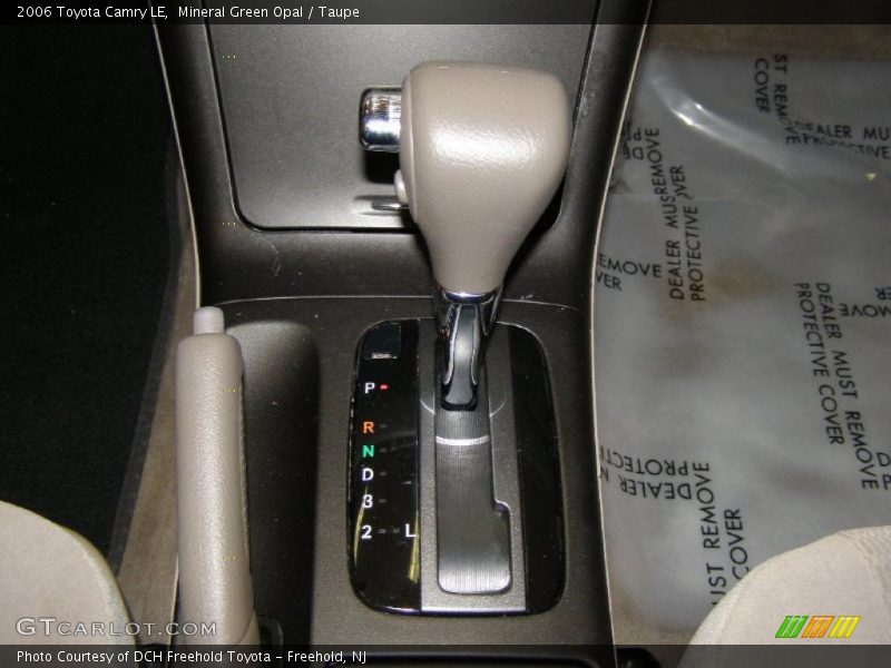 Mineral Green Opal / Taupe 2006 Toyota Camry LE