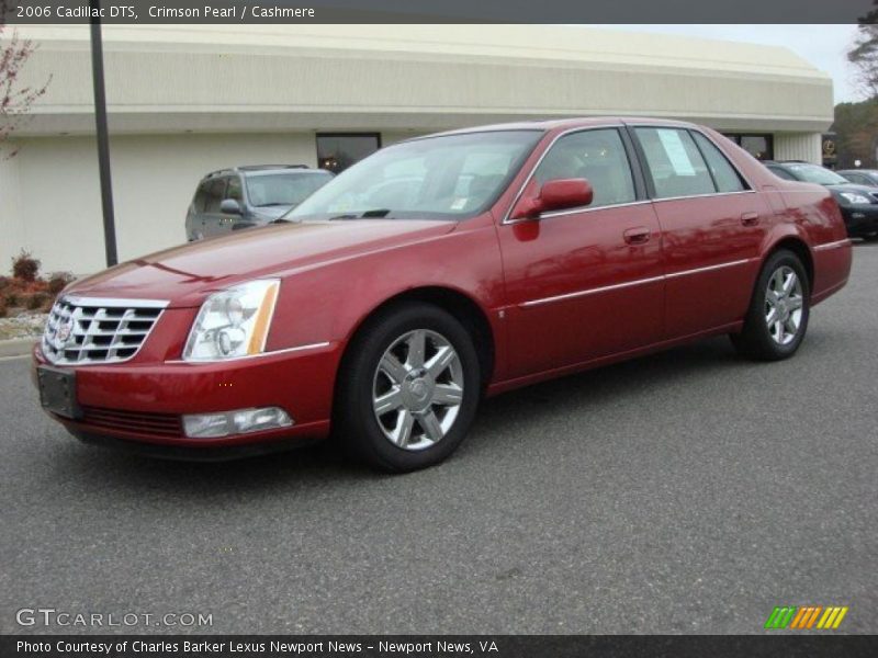 Crimson Pearl / Cashmere 2006 Cadillac DTS