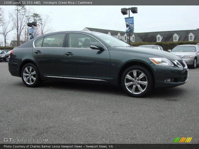  2008 GS 350 AWD Verdegris Green Mica