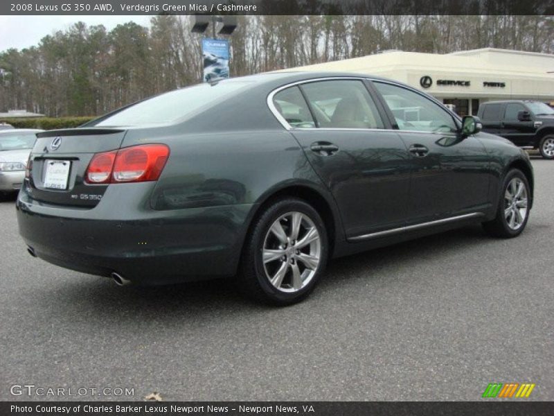  2008 GS 350 AWD Verdegris Green Mica