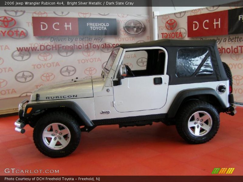Bright Silver Metallic / Dark Slate Gray 2006 Jeep Wrangler Rubicon 4x4