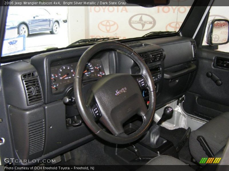 Bright Silver Metallic / Dark Slate Gray 2006 Jeep Wrangler Rubicon 4x4