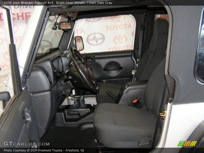 Bright Silver Metallic / Dark Slate Gray 2006 Jeep Wrangler Rubicon 4x4