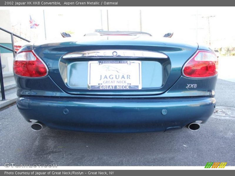 Aspen Green Metallic / Oatmeal 2002 Jaguar XK XK8 Convertible