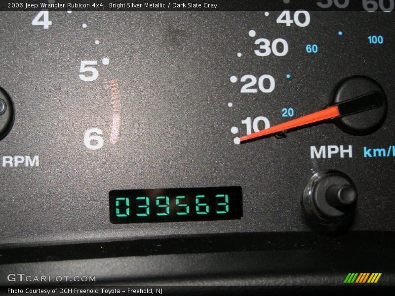 Bright Silver Metallic / Dark Slate Gray 2006 Jeep Wrangler Rubicon 4x4