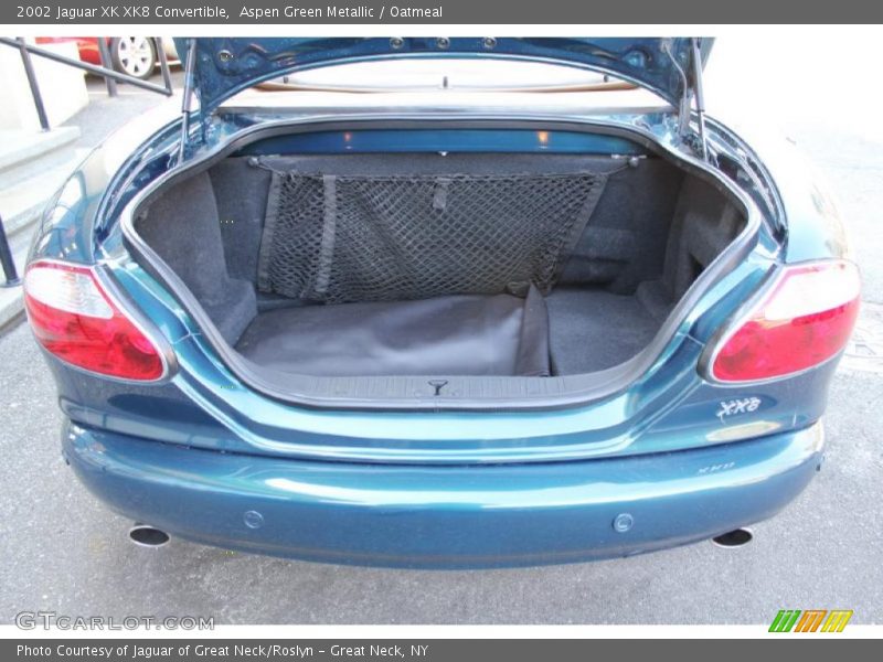 Aspen Green Metallic / Oatmeal 2002 Jaguar XK XK8 Convertible