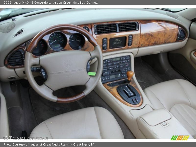  2002 XK XK8 Convertible Oatmeal Interior