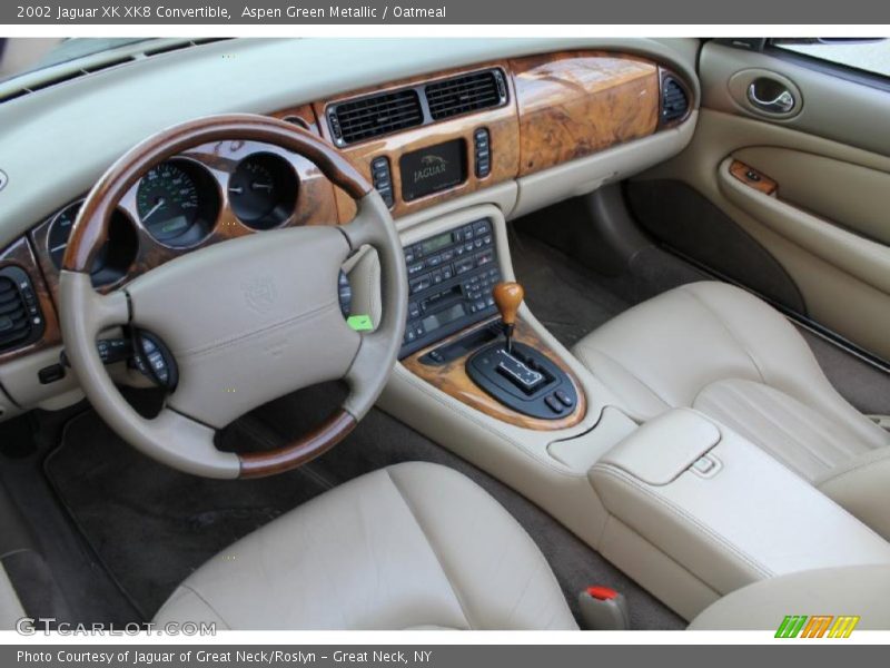  2002 XK XK8 Convertible Oatmeal Interior