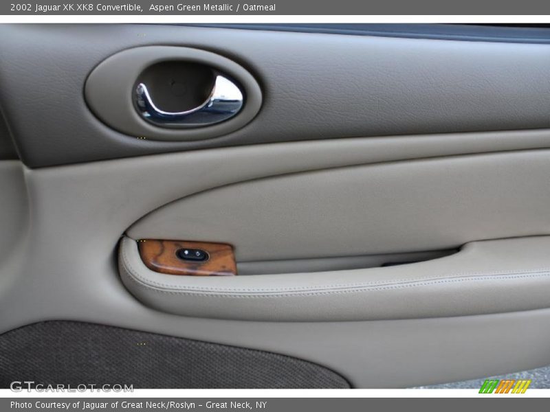Aspen Green Metallic / Oatmeal 2002 Jaguar XK XK8 Convertible