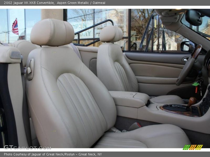  2002 XK XK8 Convertible Oatmeal Interior