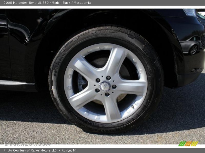 Black / Macadamia 2008 Mercedes-Benz ML 350 4Matic