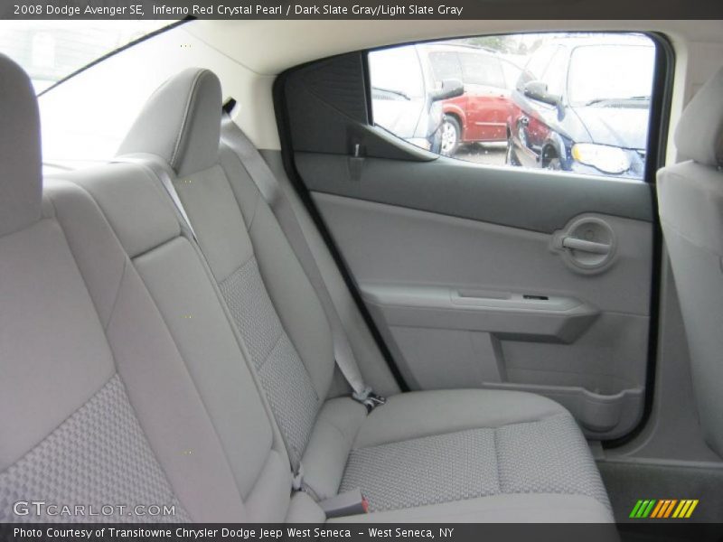Inferno Red Crystal Pearl / Dark Slate Gray/Light Slate Gray 2008 Dodge Avenger SE