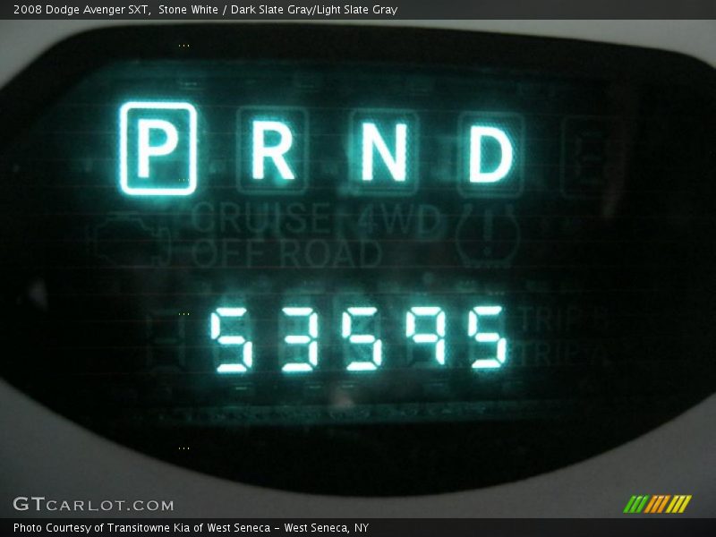 Stone White / Dark Slate Gray/Light Slate Gray 2008 Dodge Avenger SXT